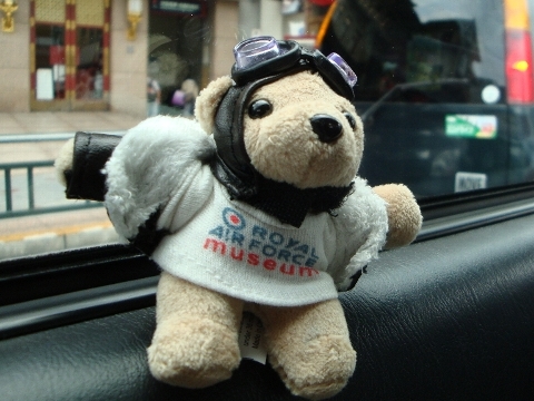 RAF Museum Pilot Bear in Kyoto