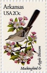 Mockingbird and Apple Blossom